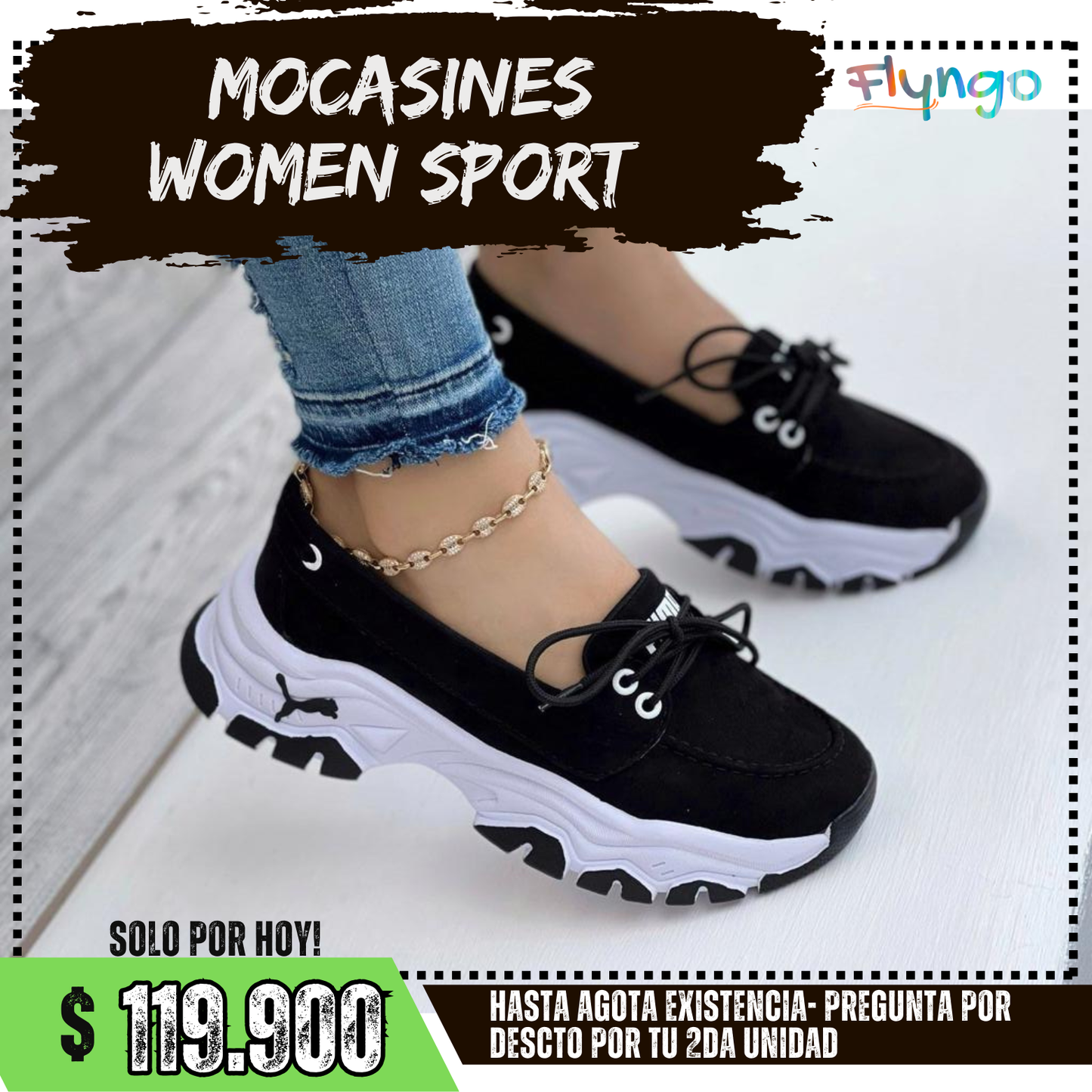 MOCASINES ORTOPÉDICOS DEPORTIVOS "DESCANSO FELIZ"