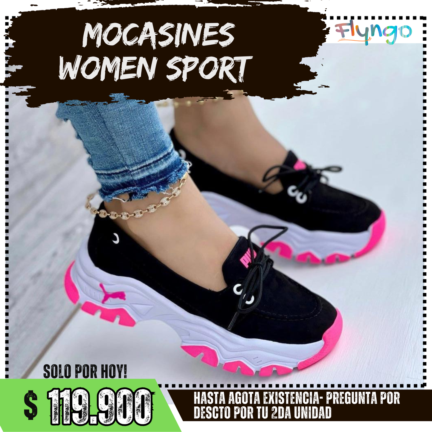 MOCASINES ORTOPÉDICOS DEPORTIVOS "DESCANSO FELIZ"