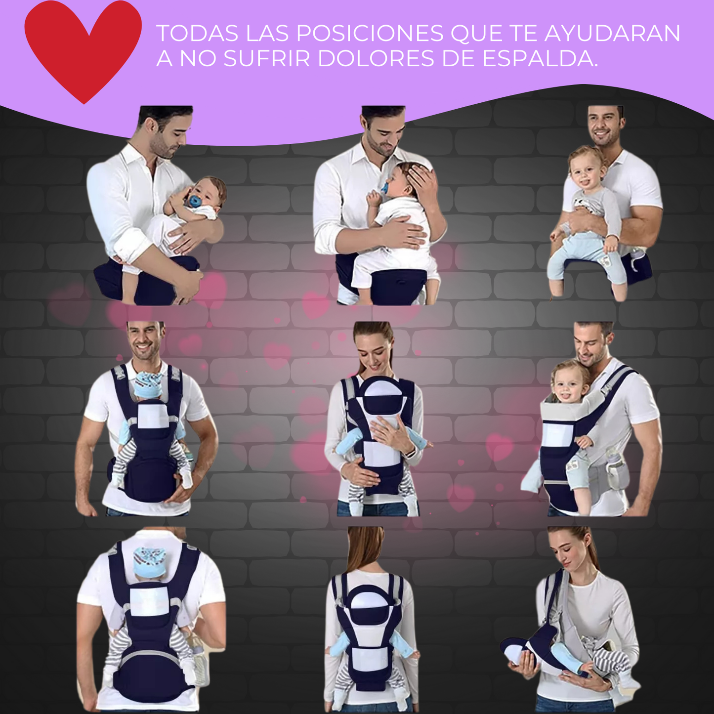 EL ABRAZO MÁS CÓMODO Y SEGURO PARA TU BEBÉ 👼