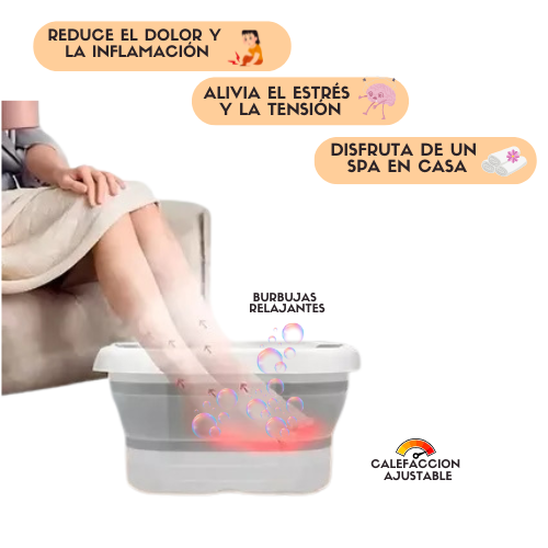 MASAJEADOR SPA ( Burbujas + Calefacción )