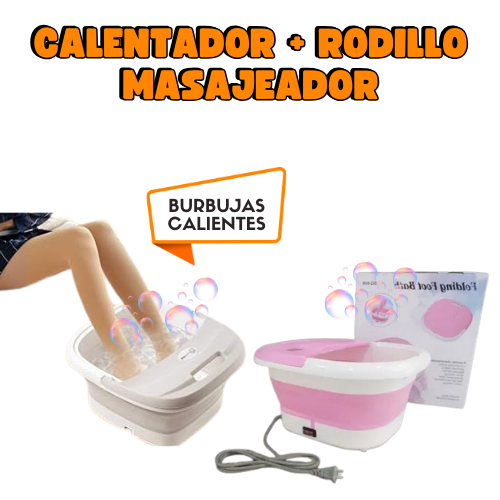 MASAJEADOR SPA ( Burbujas + Calefacción )