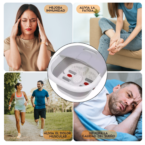 MASAJEADOR SPA ( Burbujas + Calefacción )