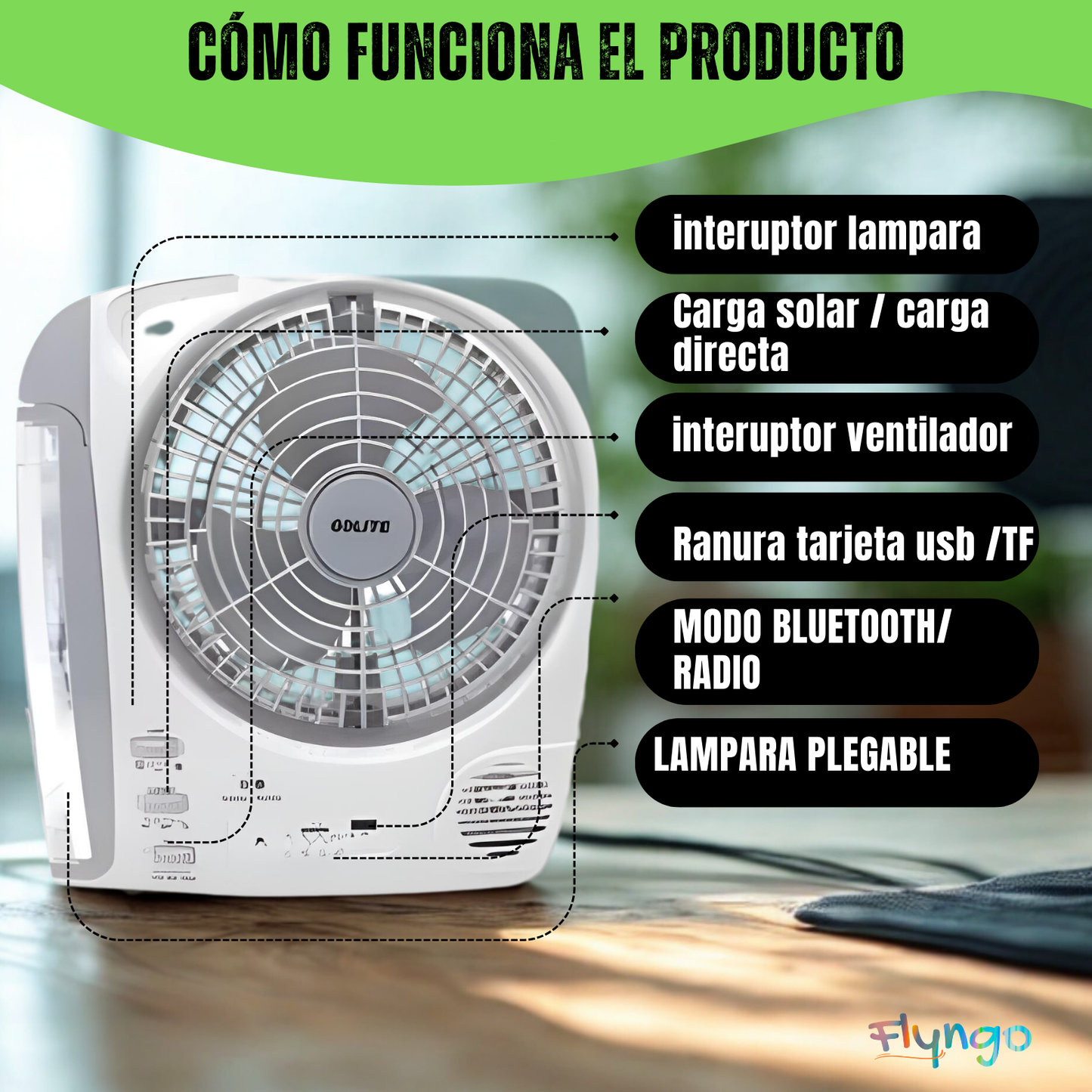 EL VENTILADOR 6 EN 1 "EL TODOTERRENO DE TU HOGAR"