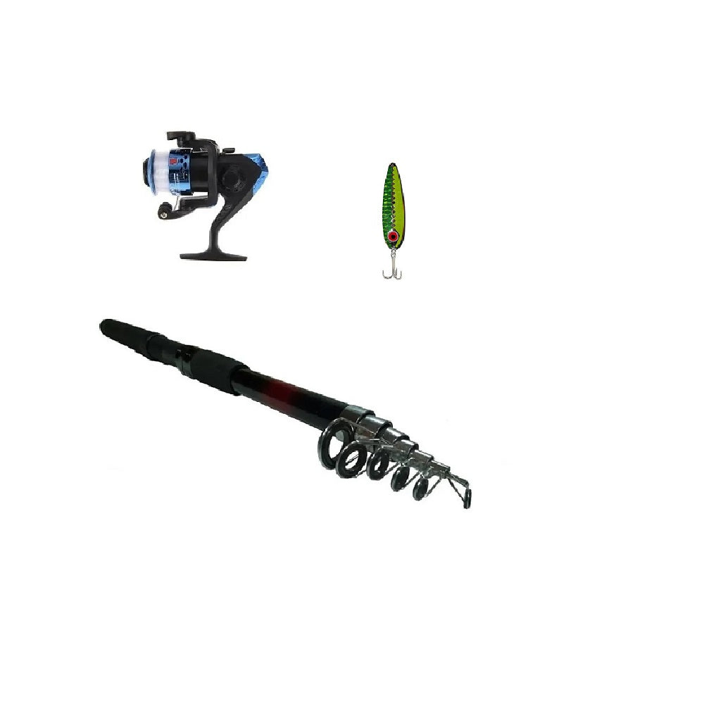 COMBO CAÑA DE PESCAR + CARRETE