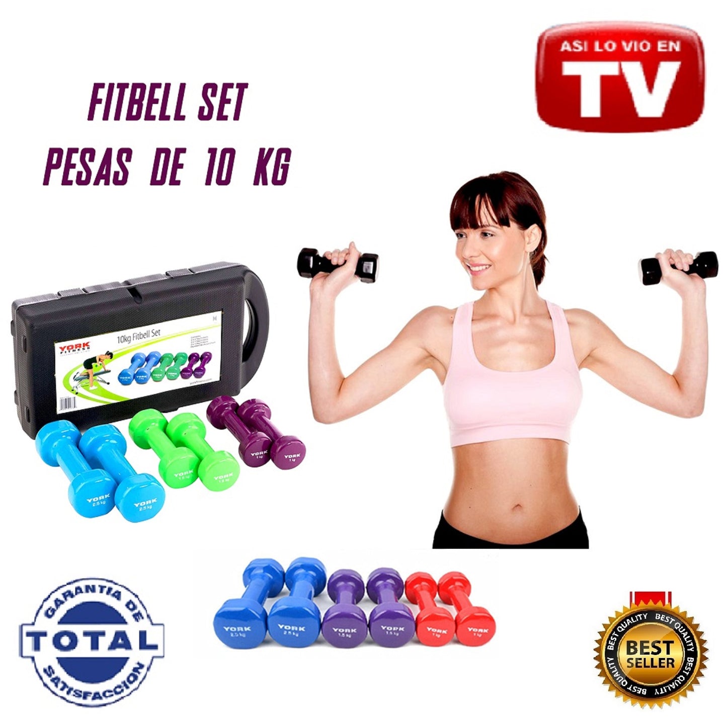 KIT MANCUERNAS DE 20LBS
