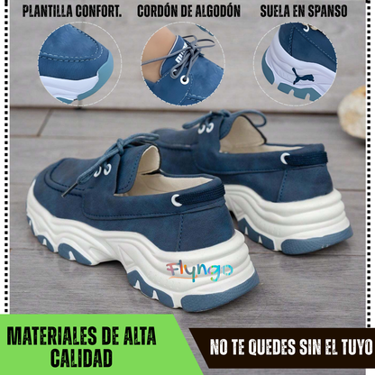 MOCASINES ORTOPÉDICOS DEPORTIVOS "DESCANSO FELIZ"