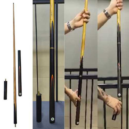 TACO DE BILLAR MAPLE 🍀 CON EXTENSIÓN PARA UN ALCANCE PERFECTO