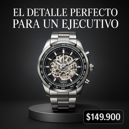RELOJ WINNER: Poder en cada segundo