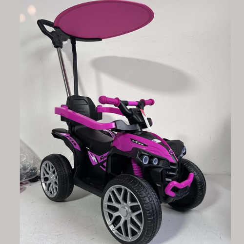 CON LA CUATRIMOTO DE IMPULSO¡HAZ QUE CADA PASEO SEA UNA AVENTURA SEGURA Y DIVERTIDA PARA TU HIJO!