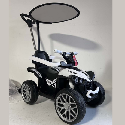 CON LA CUATRIMOTO DE IMPULSO¡HAZ QUE CADA PASEO SEA UNA AVENTURA SEGURA Y DIVERTIDA PARA TU HIJO!