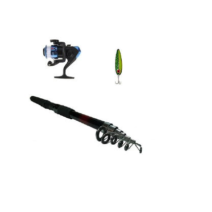 COMBO CAÑA DE PESCAR + CARRETE