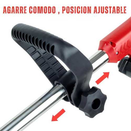 Corta maleza como un profesional sin esfuerzo. Ligera, recargable, sin humos, ruido y sin gasolina